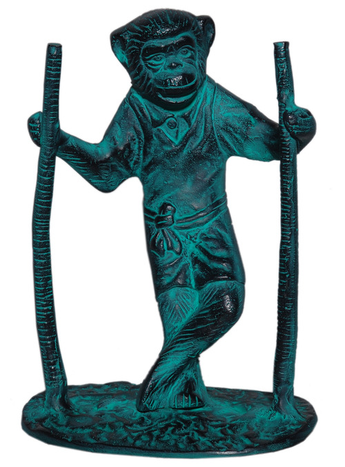 Aluminium Monkey Sculpture