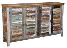 Reclaimed Wooden Showcase