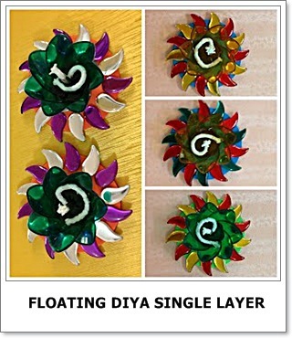 Floating Diya Single Layer