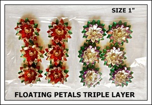 Floating Petals Single Layer