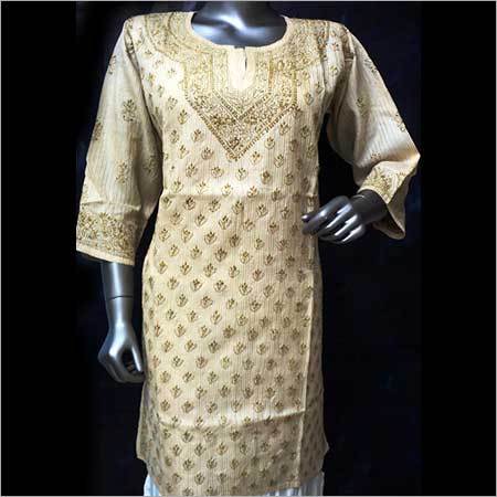 Tusser Silk Top