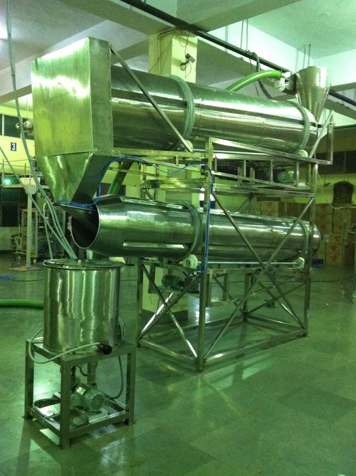 Snacks System With Dryer Roaster, Oil Tank Etc