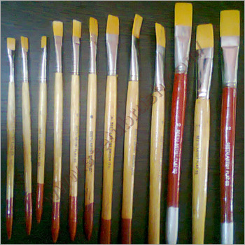 Flat Gold Painting Brush