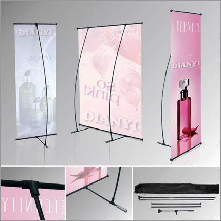 L Banner Stand