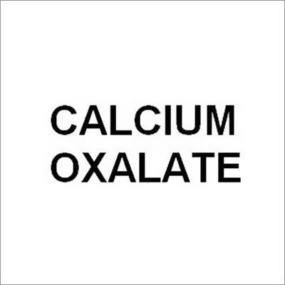 Calcium Oxalate