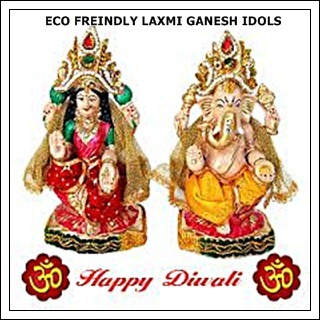 Eco Friendly Laxmi Ganesh Idol