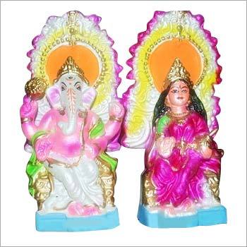 Mitti Laxmi Ganesh Idol