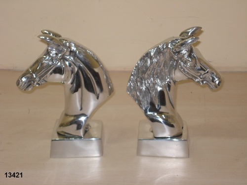 Aluminium Horse Bookend