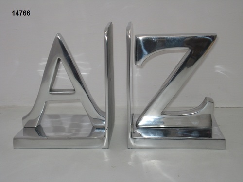 Aluminium Bookend A and Z