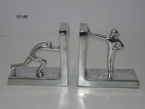 Aluminium Man Bookend