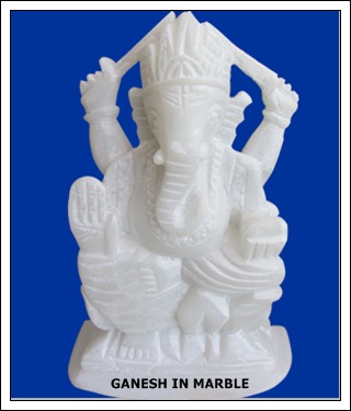 Ganesh In Marble