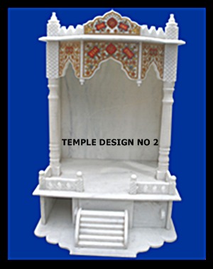 White Marble Mandir - Marble, Varied Dimensions, White Color | Intricate Carvings, Elegant Design, Beautiful Craftsmanship, Peaceful Ambiance