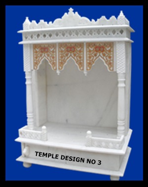 Decorative Marble Mandir