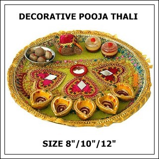 Decorative Pooja Thali