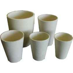 SILICA CRUCIBLES & LIDS (FUSED) 