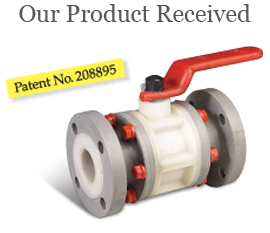 PVDF Lined PP Ball Valves