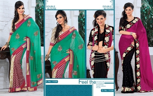 Embroidered Sarees