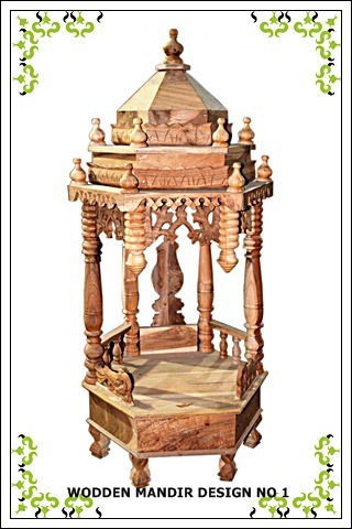 Carved Wooden Temple