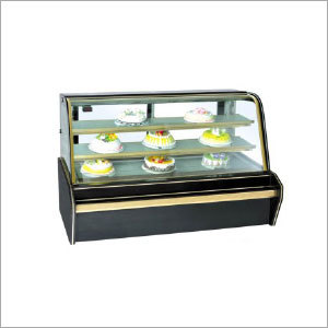 Luxury Double Arc Cake Showcase With Digital Display