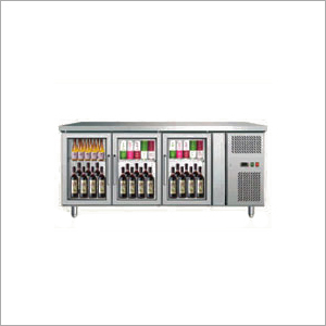 Three Door Under Counter Bar Chiller