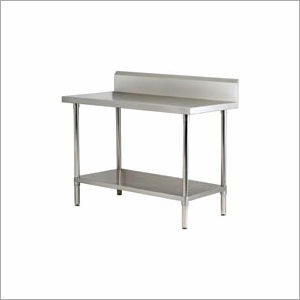 Work Table With Back Space