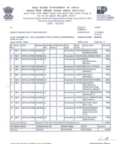 DIC TM Registration