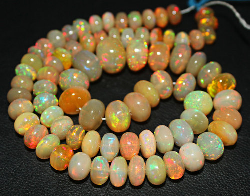 Ethiopian Opal Smooth Roundel