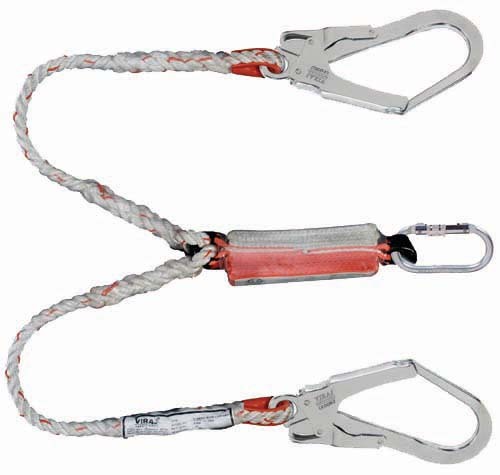 FORKED TWISTED ROPE LANYARD FRL-3501