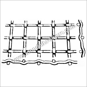 Stainless Steel Lock Crimp Weaving