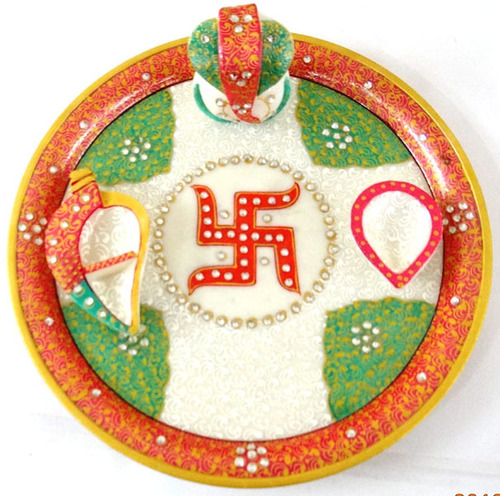 Marble Pooja Thali