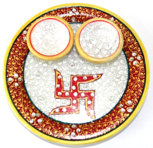 Marble Pooja Thali