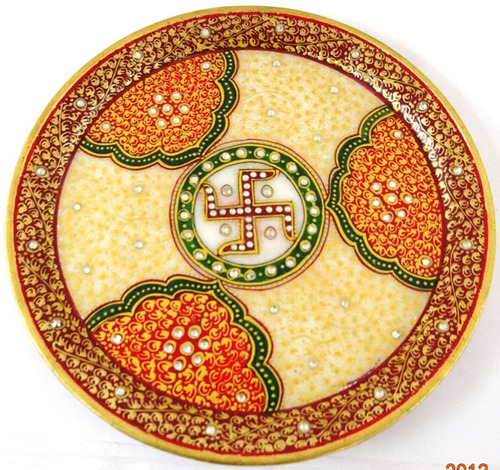 Marble Pooja Thali