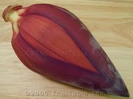 Banana flower