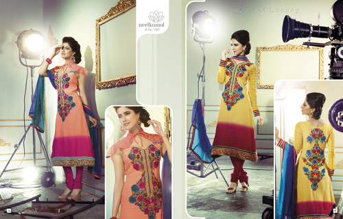 RAB 1163 D.No 1005 - Cotton Blend, Multiple Sizes, Yellow | Elegant Design, Soft Fabric, Comfortable Fit, Stylish Look, Versatile Ankle Suit