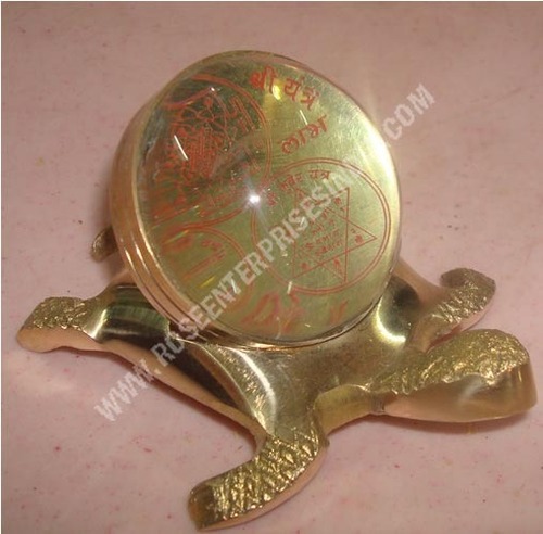 Tortoise Cutting Shubh Labh Yantra \ Shree yantra