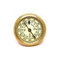 Vintage Antique Brass Finish Compass Portable Small Pocket Compass