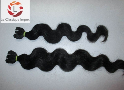 Body Wave Hair - 100% Human Hair, Black, Various Lengths | Silky Soft, Natural Look, Lightweight, Easy to Wash