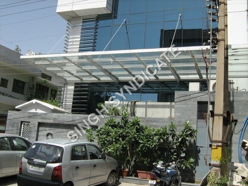Fiberglass Glass Canopy