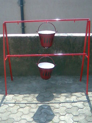 Fire Bucket And Fire Bucket Stand By UNIQUE INDUSTRIES