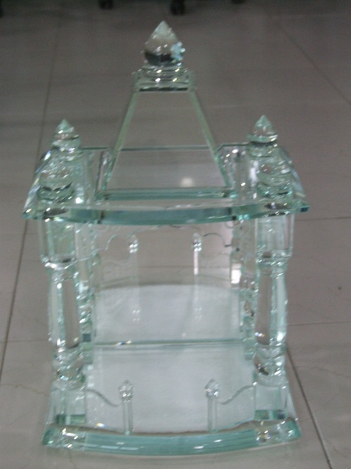 Glass temple