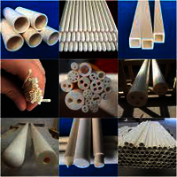 High Alumina Ceramic Tube & Insulator - Customized Lengths 25mm To 1500mm, Cream And Ivory Colors, Recrystallized Alumina Material, High Strength Heat Resistance, Industry Application