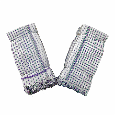 Checked Khadi Towel