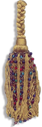BEADED TASSEL