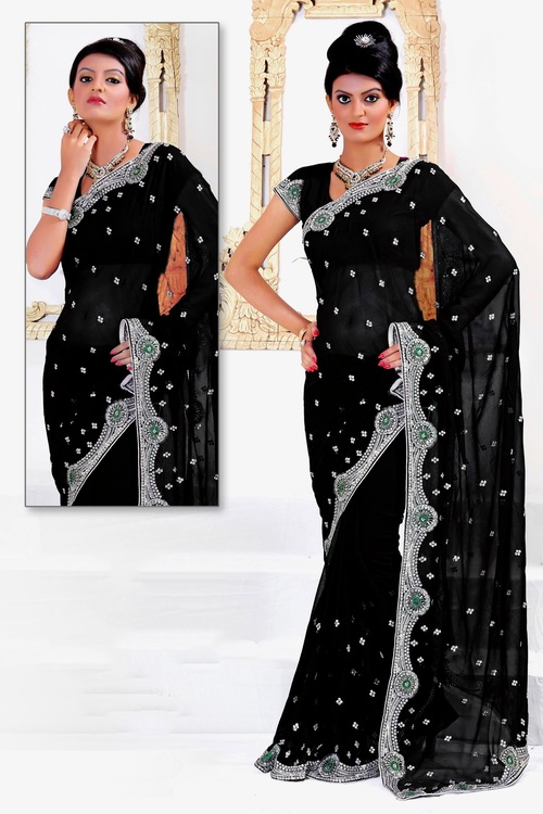 Party Wear Printed Saree