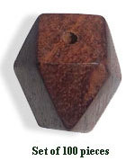 Colored Wooden Beads