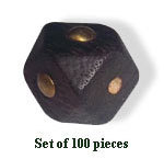Colored Wooden Beads