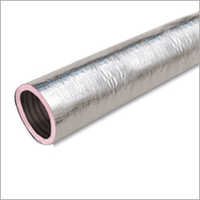 Insulated Flexible Air Duct - Fiberglass & Helix Steel Wire, Low/medium/high Air Pressure | 100% Fireproof, Durable, Noise Absorbing, Highly Flexible