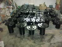Custom Hydraulic Cylinder - Color: Silver