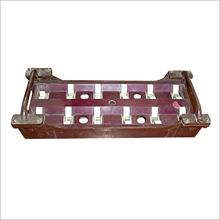 Nickel & SS Ice Cream Mould - Nickel and Stainless Steel, Rectangular, Multiple Slots | Durable, Easy Release, Corrosion Resistant, Easy Clean