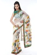 Cotton Embroidery Sarees